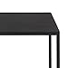 ZINUS Jennifer 55 Inch Black Frame Desk, Computer Workstation, Office Desk, Easy Assembly, Deep Espresso