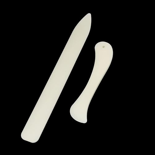 Juego de carpetas de papel de alta calidad, plegable, puntuación, bruñido, herramienta de puntuación para hacer tarjetas, tarjetas de cuero,