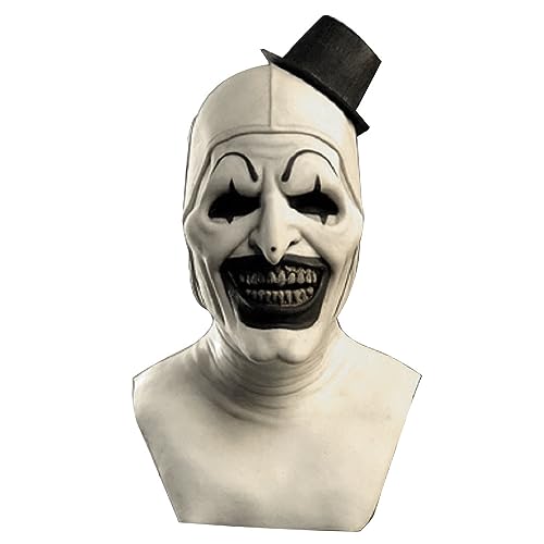 Lagusida Terrifiers Costume Art the Clown Costume Mask (white)