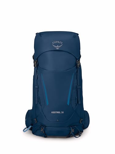 osprey kestrel 38l men39s backpacking backpack atlas blue lxl