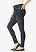 Woman Within Plus Size Slim-Leg Stretch Comfort Denim Five-Pocket Jeans - 24 W, Indigo