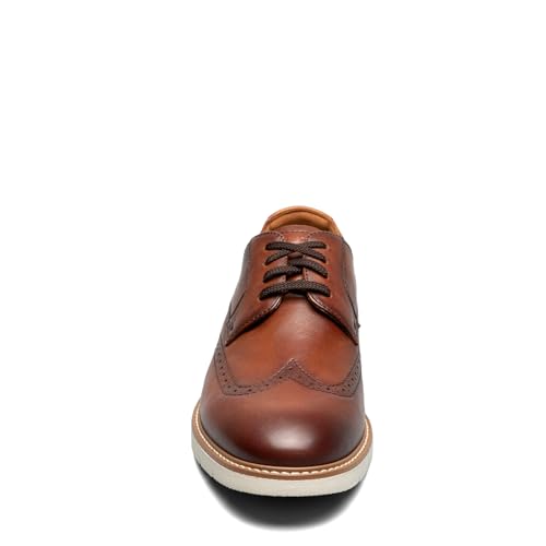 Florsheim Vibe Wingtip Oxford Men's Oxford, 9.5 D(M) US, Cognac3