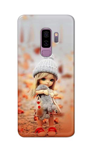 Image of PRINTFIDAA Doll Cute Girl Amazing Beauty Little Kid Child Playing Hard Back Cover for Samsung Galaxy S9 Plus, G965F, G965F /DS, G965U, G965W, G9650 Back Cover -(P6) KAT1001