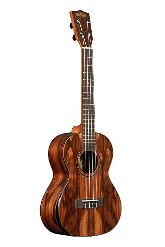 Kala KA-PX-MACA-T – Macawood exotique premier – Ukulélé tenor - Les Beatles, Paul McCartney, John Lennon, RIngo Starr, George Harrison Kala KA-PX-MACA-T – Macawood exotique premier - Ukulélé tenor