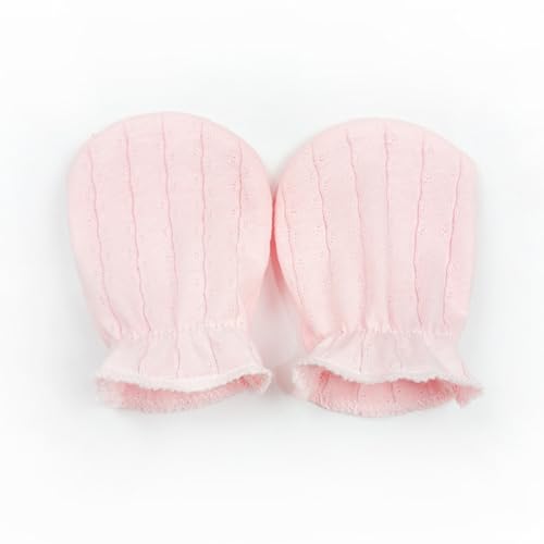 Soft Cotton Baby Mittens for 0-12 Months Infants Scratches on Delicate Skin Breathable and Comfortable Gloves3