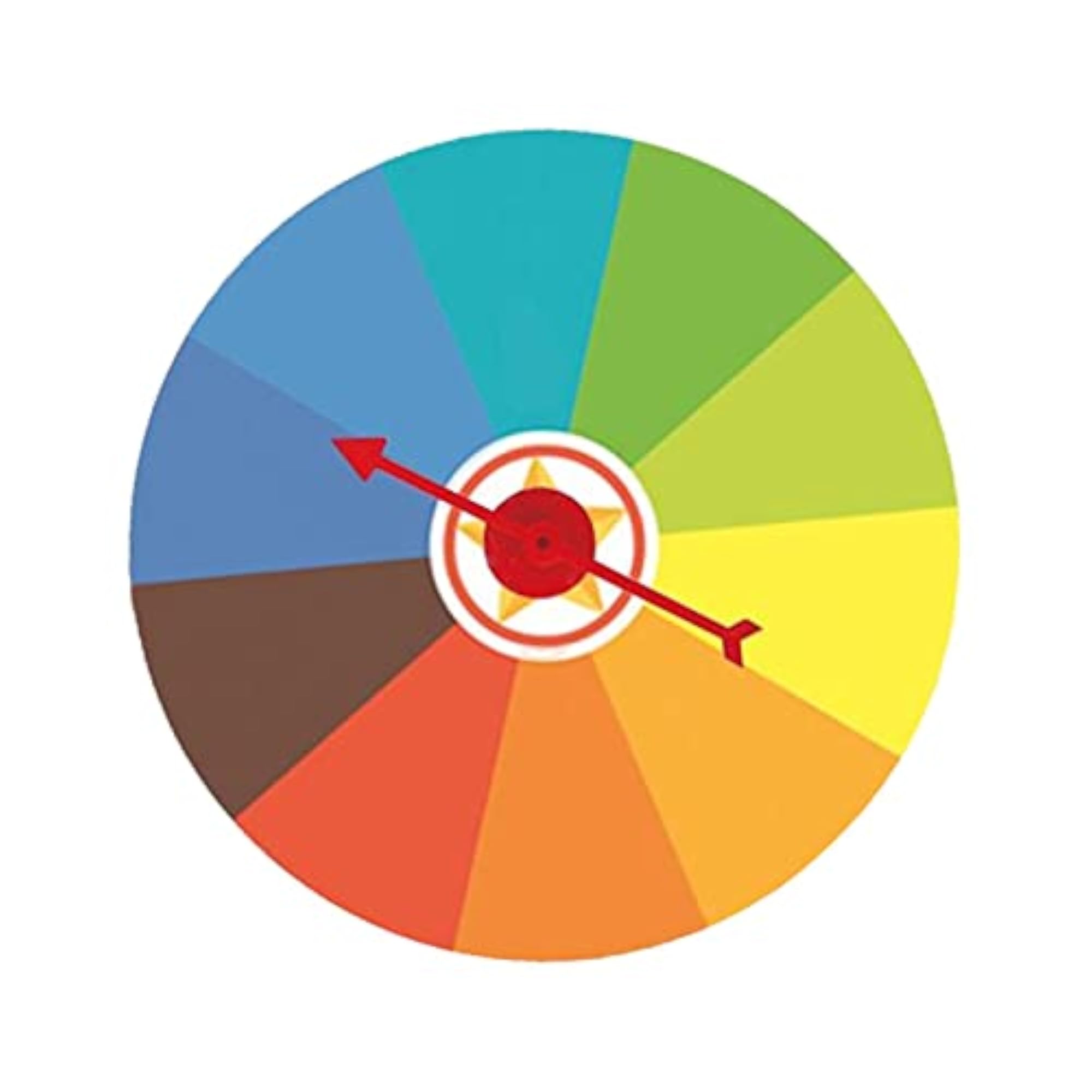 Rotary Wheel Erasable Spinner for Party Activities