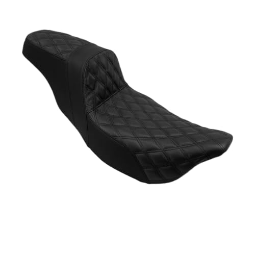 Selle de moto biplace grand confort contre le mal de dos pour Touring Street Glide 2009-23