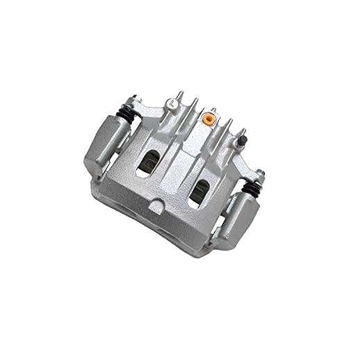 Image of Detroit Axle - Rear Ceramic Pads Right Brake Caliper Replacement for 2000-2004 Ford Excursion F-250 F-350 Super Duty - 3pc Set