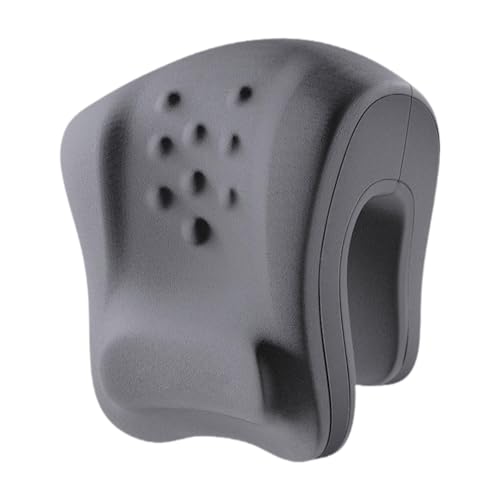 Image of ATORSE Headrest Office Chair Neck Pillow Neck Support Cushion for Most Office Chair Light Gray