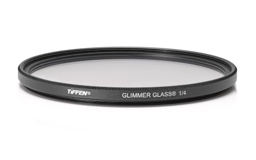 Image of Tiffen 49mm Glimmerglass 1 /4 Filter - Glimmerglass 49mm Diffusion Filter | Dreamy Cinematic Effect, Ultra Slim design ideal for Portrait, landscape, & Wedding Photography / Video / Vlogging