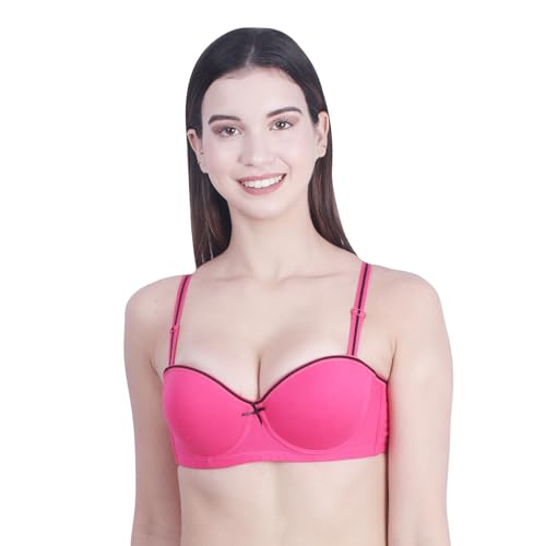 Image of Brachy Women's Poly Cotton Heavily Padded Wired Push-up Bra