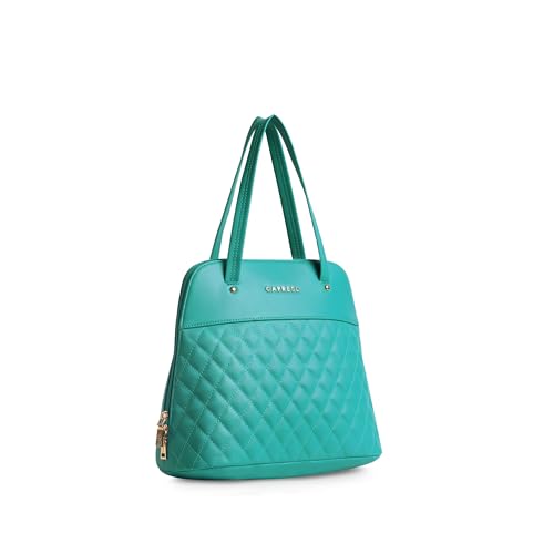 Image of Caprese Syra Satchel Bag, Medium | Stylish Shoulder Bag for Women with Multiple Compartments & Shoulder Strap | Secure Zip Closure | Ideal for Office & Daily Use