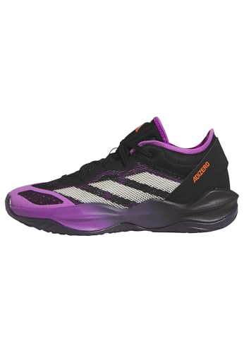 Image of adidas Unisex-Adult Adizero Select 2.0, Black /Purple Burst /Aurora Black, 17