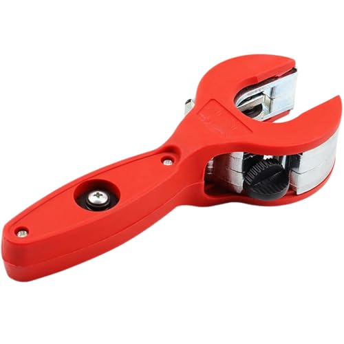 PVC Pipe Cutter - PVC Cutter Tool - PVC Pipe Shears | Ratcheting Pipe Cutting Tool | Copper Tube Cutter, Rigid PVC Pipe Cutter for Copper PVC Thin Stainless Steel Pipes