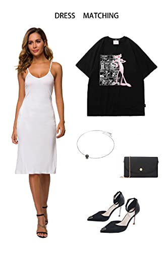 Women's Full Slips Cami Long Spaghetti Strap Under Dress