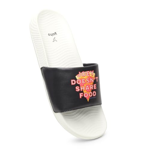 Image of YOHO Sliders for Men | Comfortable and Lightweight Slides | WB Cartoon & Comic Characters: Batman,Superman,Tom & Jerry,Rick & Morty,Big Bang Theory, Friends and Scooby Doo for Boys