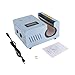 Dual Mug Press Heat Machine 500W for 11-30oz Cups, 110V Automatic Tumbler Heat Press Straight Sublimation Blanks Skinny Tumblers DIY Cup Presser for DIY Customize Ceramic/Metal/Glass Mugs (Blue)
