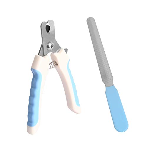 Dog Nail Clippers with Nail File Kit, Cat Nail Trimmers, Suitable for Small Medium Pets
