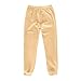 Cute Pants,Sweatpants Women Baggy High Waisted Sweat Pants Fall Clothes Joggers Y2K Fashion Casual Comfy Warm Trousers With Pockets Beige Small