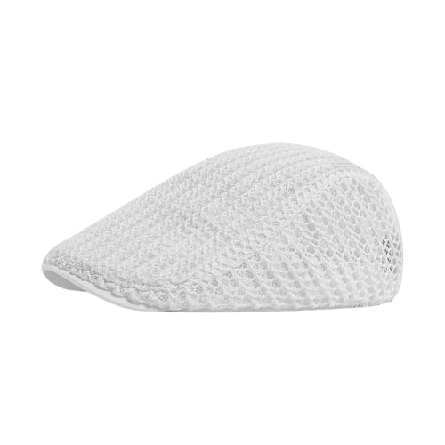 Chapeau d'été en crochet fin au tissage artisanal et bord plat ajustable