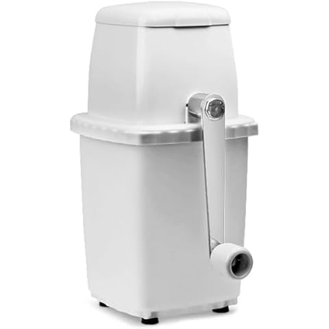 bar@drinkstuff White Plastic Manual Ice Crusher Cover