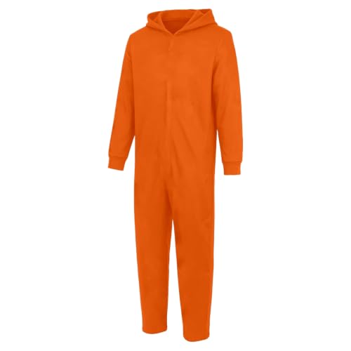 Adult Onesie Pajamas Halloween Zip Up Hooded Couple Pajama Costumes - image 6
