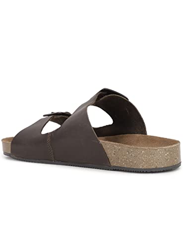 Image of Bata LUCIUS MULE Brown Casual Slipon Open Toe Mule Thong Slipper For Men