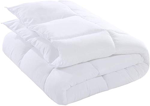 ENERGY COLORS Relleno NÓRDICO Duvet Blanco 350 400 g OTOÑO Invierno (Blanco, Cama 135 140 (220x 220 cm))