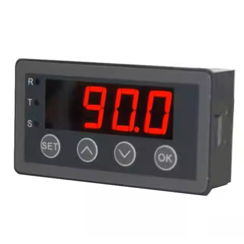FACAIIO Medidor de pantalla digital CC 6 25 V 0 10 V 4 20 mA indicador de señal analógica de presión de nivel de líquido de temperatura