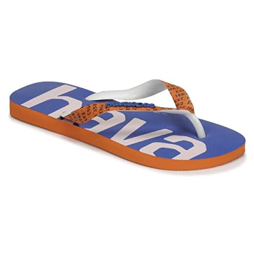 Chinelo Logomania Midtech, Havaianas, Adulto Unissex, Laranja Begônia, 33/34