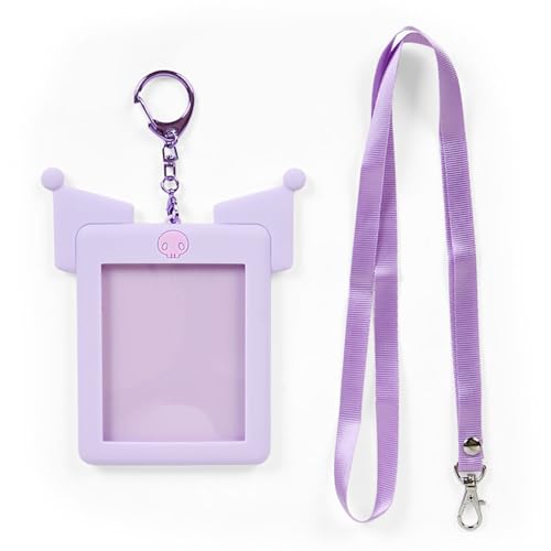 Sanrio 322628 Framed Card Holder Enjoy Idol Kuromi Kuromi 4.8 x 4.2 x 0.3 inches (12.3 x 10.7 x 0.8 cm), Character, Chromi