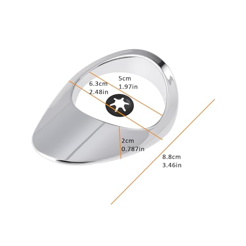 SG Store Motorrad-Ölmessstab-Abdeckung 57200159 Kompatibel mit Har-Ley XL Sportster 2004-2021