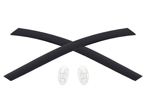 Image of Rubber Kits Replacement for Oakley Ejector OO4142 Sunglass - Black