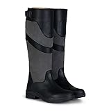 HORZE Waterford Wasserdichte Country Stiefel, Schwarz, 41