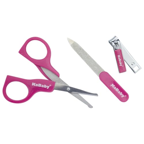KaBaby Kit Manicure Com Estojo Rosa