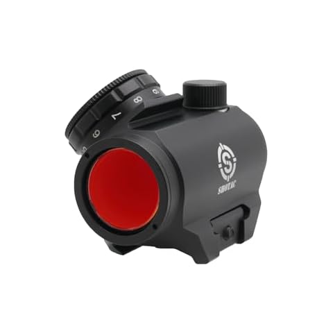 SHOTAC Red Dot Sight ST007,2 MOA dot Size, Submersible to 16 feet (5 Meters) IPX8 Waterproof & Shockproof Over 15,000 Rounds of .223 Cover