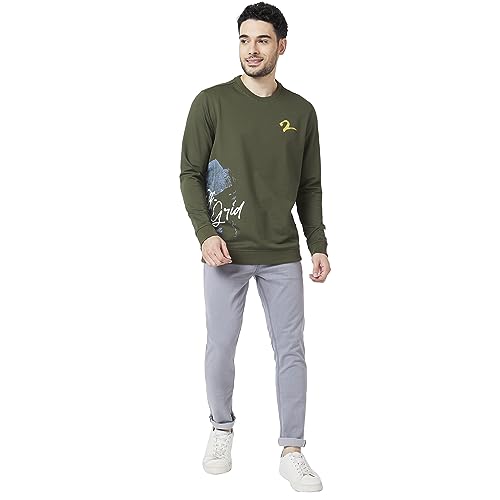 Image of Spykar Men's Kano Slim Fit Mid-Rise Jeans (Ankle Length)