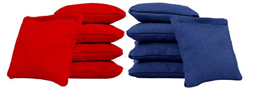 Cornhole Bags (Set of 10) Mini Size - Blue/Red 4