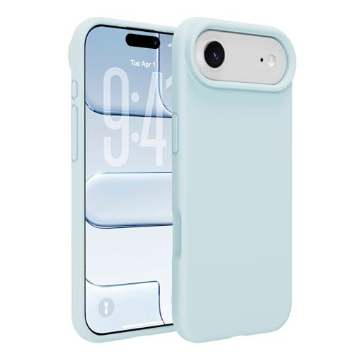 Image of iPhone air Case Silicone,Soft Microfiber Lining(Cloud Blue)