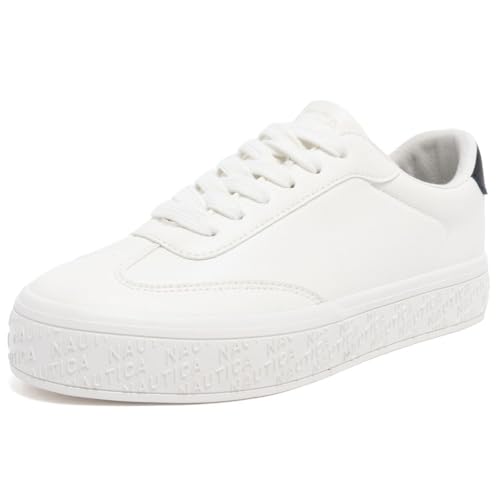 Image of Nautica Women Fashion Sneaker Lace-Up Tennis Casual Shoes for Ladies
