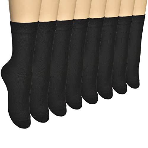 Image of Women's Thin Rayon Seamless Toe - Dress Socks Women with Gift Box