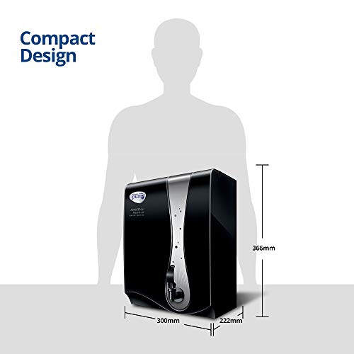 HUL Pureit Advanced Pro Mineral RO+UV 6 stage wall mounted counter top black 7L Water Purifier