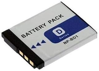 Bateria NP-BD1/FD1 750mAh para câmera digital e filmadora Sony Cyber-shot DSC-T2, T77, T300, T900