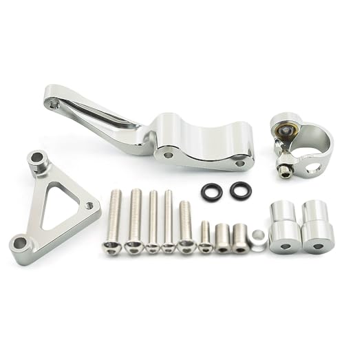Amortisseur direction pour Monster 696 en fibre de carbone avec kit support