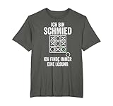 Schmiedekunst Schmiede Schmieden Schmied T-Shirt