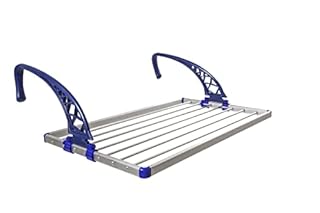 Cinquepalmi N 1 80, Stendibiancheria da balcone in alluminio cm 48x82