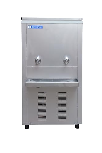 Image of Blue Star Water Cooler SWC4080SS 80 Liter | 40 L /Hr Cooling Capacity | 80L Storage | Cold Water | Stainless Steel