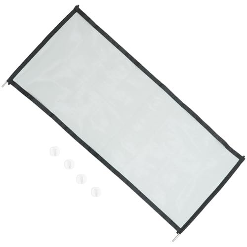 HAMPPLIES Puerta de Seguridad para Bebés Portátil sin Perforaciones Red de Seda Negra, Protección para Escaleras y Cocina, Evita Caídas y Mantiene Seguros