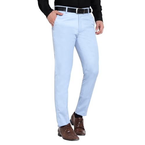 Image of Men's Formal Trouser for Men | Regular Fit Office Wear Pant | Business Casual Trousers | Comfortable Formal Pants for Office, Work