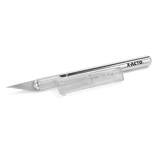 Image of X-ACTO #2 Knife with Safety Cap, Sharp, Durable, Precision Knife, 1 Count - for Medium Cutting and Trimming (Pack of 2)